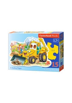 Puzzle konturowe A Smiling Digger 15