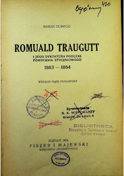 Romuald Traugutt
