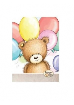 Zeszyt A6/40K linia Popcorn Bear (10szt) STREET