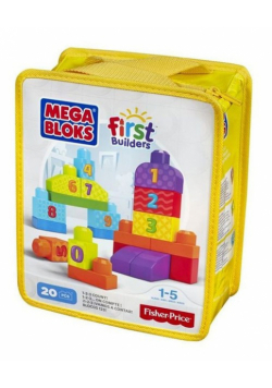 Mega Bloks First Builders Liczymy 1-2-3!