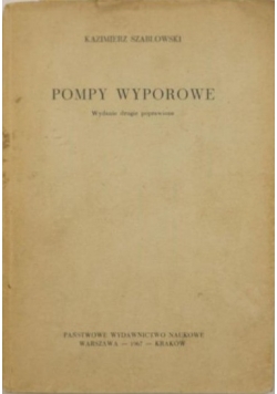 Pompy wyporowe
