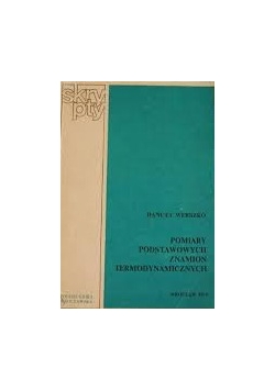 Pomiary podstawowych znamion termodynamicznych