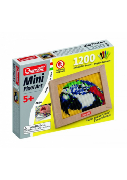 Mozaika Mini Pixel Art Papuga