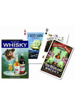 Karty do gry Piatnik 1 talia Whisky
