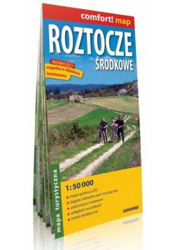 Roztocze Środkowe laminowana mapa turystyczna 1:50 000