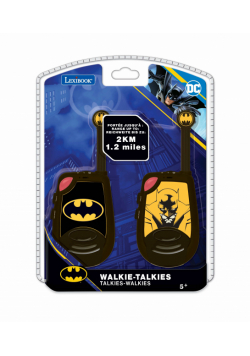 Krótkofalowki Walkie-talkie Batman z funkcją alfabetu Morse'a TW25BAT