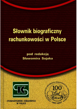 Słownik biograficzny rachunkowości w Polsce
