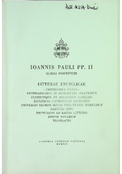 Litterae Encyclicae