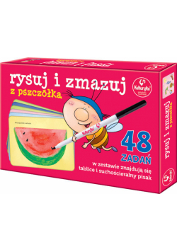 Rysuj i zmazuj z pszczółką