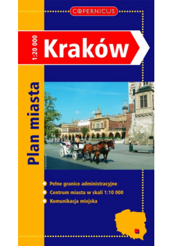 Kraków Plan miasta