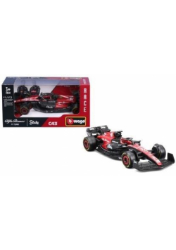 Bburago Model Alfa Romeo F1 Team Stake C43 Vatteri Bottas 1:43