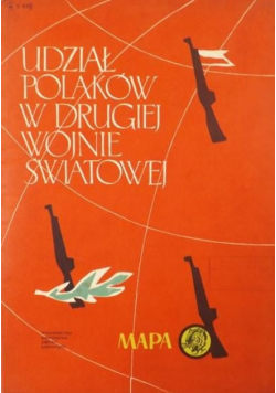 Udział Polaków w drugiej wojnie światowej mapa