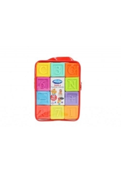 Klocki edukacyjne 10el PLAYGRO