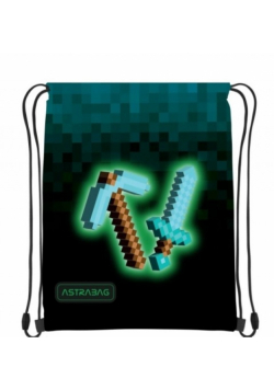Worek na obuwie Astrabag Blue Pixel