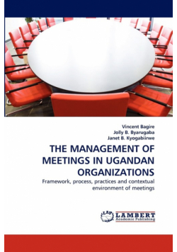 The Management Of Meetings In Ugandan Organizations