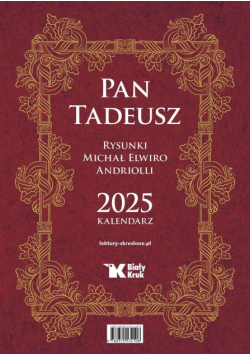 Kalendarz 2025 Pan Tadeusz