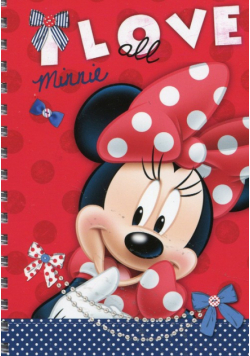 Notes spiralny A6 Minnie