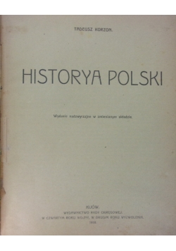 Historia Polski ,1918.