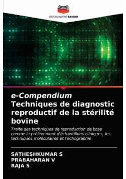 e-Compendium Techniques de diagnostic reproductif de la stérilité bovine