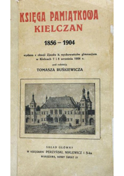 Księga pamiątkowa kielczan 1856 - 1904, 1925 r.
