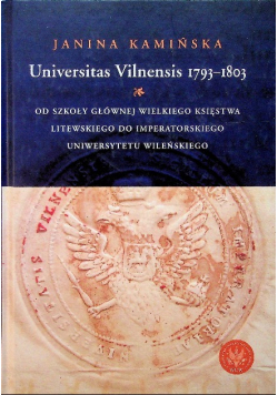 Universitas Vilnensis 1793 1803