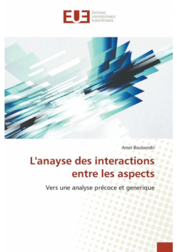 L'anayse des interactions entre les aspects