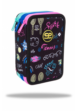 Piórnik 3-komorowy Coolpack Jumper 3 tennis star