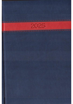 Kalendarz 2025 książkowy z registrami A5 MIX