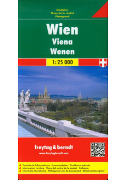 Wiedeń plan miasta 1:25 000