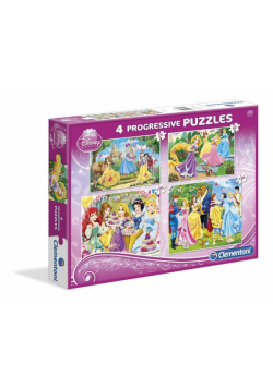 Puzzle Księżniczki 20+60+100+180