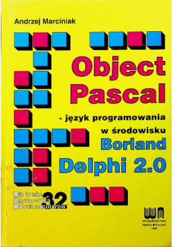 Object Pascal język programowania w środowisku