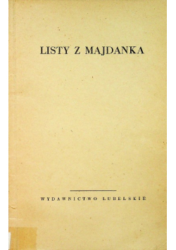 Listy z Majdanka