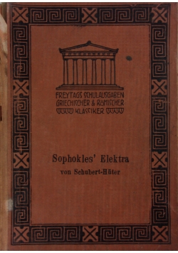 Sophokle's Elektra, 1905r.