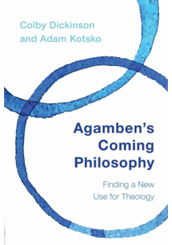 Agamben's Coming Philosophy