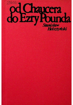 Od Chaucera do Ezry Pounda
