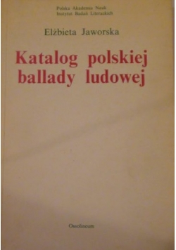 Katalog polskiej ballady ludowej
