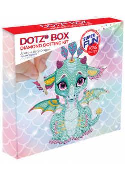 Diamond Dotz Dotz Box  Ariel The Baby Dragon