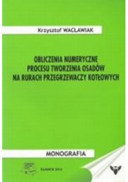 Obliczenia numeryczne procesu tworzenia osadów