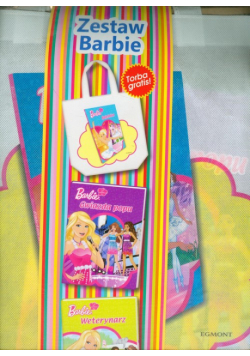 Barbie Zestaw (2 książki+torba)