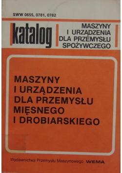 Katalog Maszyny i urządzenia dla przemysłu mięsnego i drobiarskiego