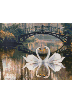 Diamentowa mozaika - Romantyczna historia 40x50cm