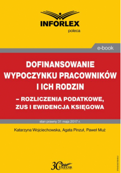 Dofinansowanie wypoczynku pracowników i ich rodzin - rozliczenia podatkowe, ZUS i ewidencja księgowa