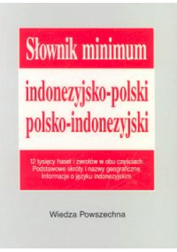 Słownik minimum indonezyjsko-polski polsko-indonezyjski