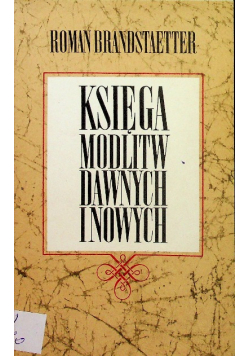 Księga modlitw dawnych i nowych