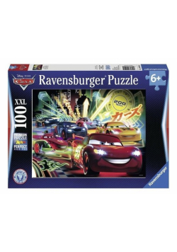 Puzzle 100 XXL Auta Neon