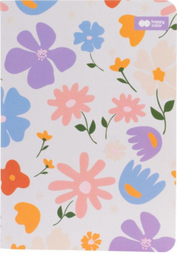 Notes A6 szyty BLOOM-Pastel 32 ark. Happy Color
