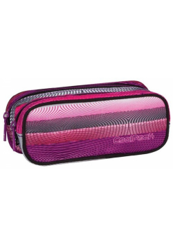 Saszetka podwójna prostokątna Cool Pack Clever Purple Twist
