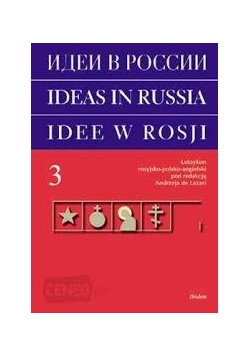 Idee w Rosji ,Tom 3