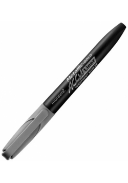 Marker permanentny metal. srebrny (12szt) MONAMI