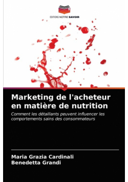 Marketing de l'acheteur en matière de nutrition